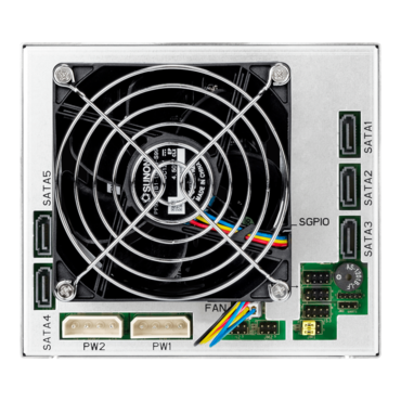 IW-SK35-02, 3x 5.25&quot; to 5x 3.5&quot;/2.5&quot;, SAS/SATA 6Gb/s, SSD/HDD, Hot Swap Module - TAA Compliant