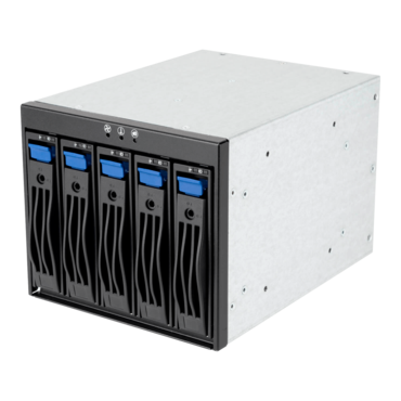 IW-SK35-02, 3x 5.25&quot; to 5x 3.5&quot;/2.5&quot;, SAS/SATA 6Gb/s, SSD/HDD, Hot Swap Module - TAA Compliant