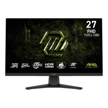 MAG 272F X24, 27&quot; Rapid IPS, 1920 x 1080 (FHD), 0.5 ms, 240Hz, FreeSync™ Premium Gaming Monitor