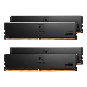 96GB (4 x 24GB) T-CREATE MASTER DDR5 6000MHz, CL32, Black, DIMM Memory - TAA Compliant