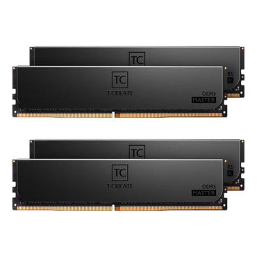 64GB (4 x 16GB) T-CREATE MASTER DDR5 6800MHz, CL34, Black, DIMM Memory - TAA Compliant