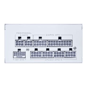 SP750 V2, 80 PLUS Gold 750W, White, Fully Modular, SFX Power Supply