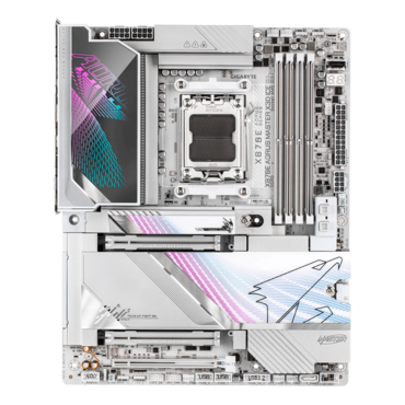 X870E AORUS MASTER X3D ICE, AMD X870E Chipset, AM5, ATX Motherboard