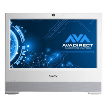 XPC All-in-One X50V8U3 White, 15.6" HD LED, Touch, Intel® Core™ i3-10110U, 2x DDR4 SO-DIMM Memory, 1x M.2, 1x 2.5" SSD/HDD, Intel® UHD Graphics, Fanless Barebone PC