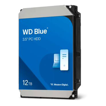 12TB WD Blue WD120EAGZ, 7200 RPM, SATA 6Gb/s, 512MB cache, 3.5" HDD