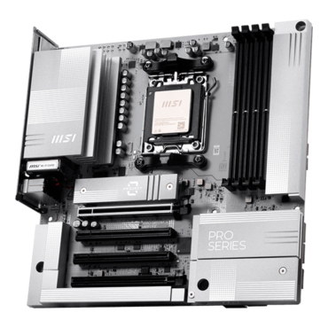 PRO B850M-A WIFI PZ, AMD B850 Chipset, AM5, microATX Motherboard