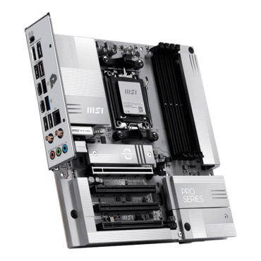 PRO B850M-A WIFI PZ, AMD B850 Chipset, AM5, microATX Motherboard
