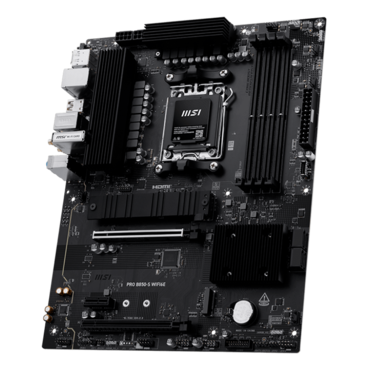 PRO B850-S WIFI6E, AMD B850 Chipset, AM5, ATX Motherboard