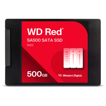 500GB WD Red SA500 7 mm, 560 / 530 MB/s, 3D NAND, SATA 6Gb/s, 2.5&quot; SSD
