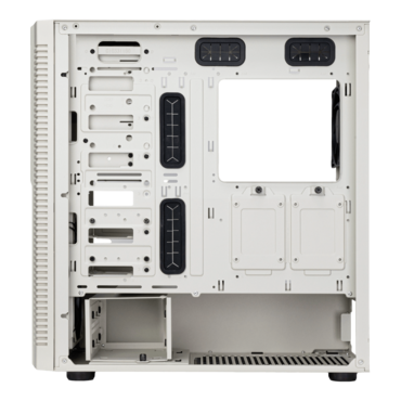 FLP02W, No PSU, ATX, White, Mid Tower Case
