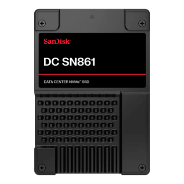 6.4TB DC SN861 15mm, 13700 / 7500 MB/s, 3D NAND, PCIe NVMe 5.0 x4, SE, U.2 2.5&quot; SSD