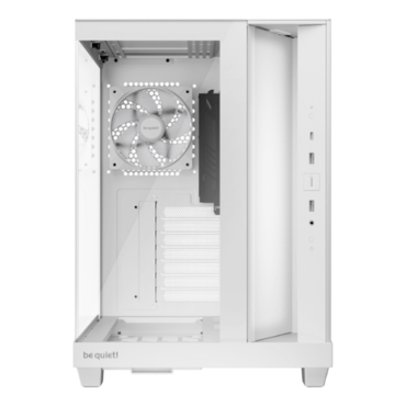 Light Base 500 LX, Tempered Glass, No PSU, ATX, White, Mid Tower Case