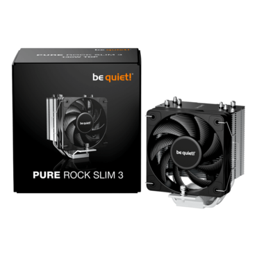Pure Rock Slim 3, 127mm Height, 130W TDP, Copper/Aluminum/Nickel CPU Cooler