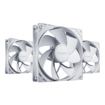 Pure Wings 3 Reverse 3 x 120mm, White, 1500 RPM, 47.1 CFM, 28 dBA, Cooling Fans