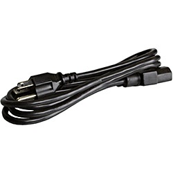 Computer or Monitor Power Cord, 5.5 ft, Black
