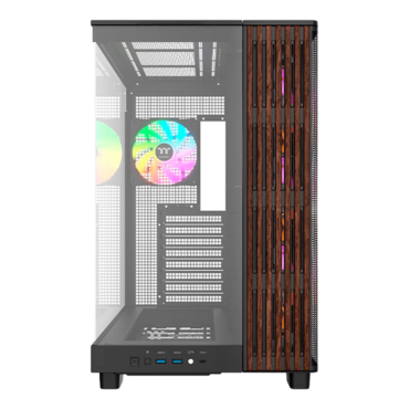 View 380 XL WS ARGB, Tempered Glass, No PSU, ATX, Black, Mid Tower Case