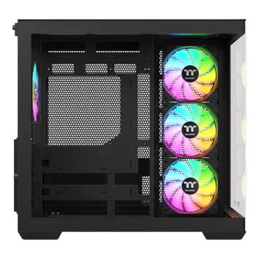 View 380 WS ARGB, Tempered Glass, No PSU, ATX, Black, Mid Tower Case