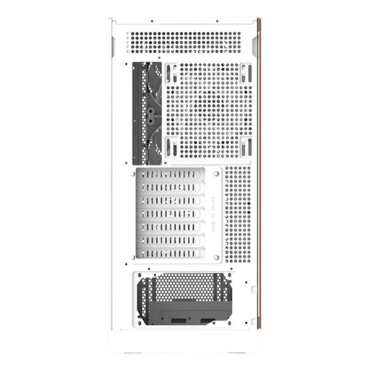S370 WS, Tempered Glass, No PSU, E-ATX, Snow, Mid Tower Case