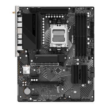 B650 PG Lightning WIFI, AMD B650 Chipset, AM5, ATX Motherboard