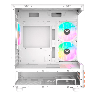 View 170 WS ARGB, Tempered Glass, No PSU, microATX, Snow, Mini Tower Case
