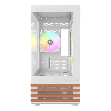 View 170 WS ARGB, Tempered Glass, No PSU, microATX, Snow, Mini Tower Case