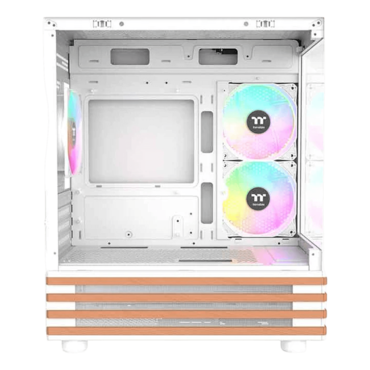 View 170 WS ARGB, Tempered Glass, No PSU, microATX, Snow, Mini Tower Case