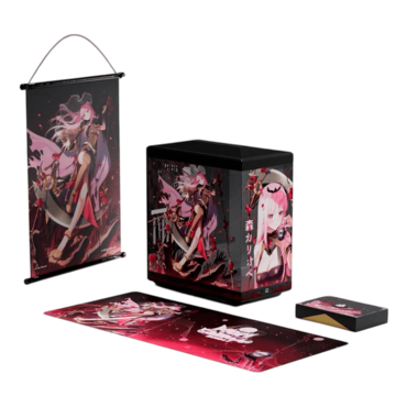Mori Calliope Y40 + Desk Pad + Gift Box Bundle, Tempered Glass, No PSU, ATX, Black/Pink, Mid Tower Case