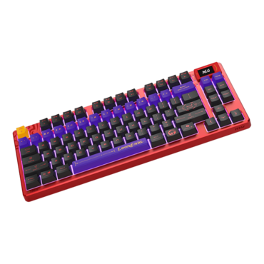 FORGE TKL WIRELESS MLG EDITION, RGB, KTT Purple Star Linear, Wired/Bluetooth/Wireless, Red/Black, Mechanical Gaming Keyboard