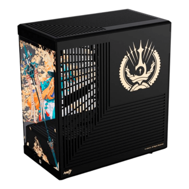 Official Y40 Songque &quot;Encased Fortune&quot; Case Bundle, Tempered Glass, No PSU, ATX, Black, Mid Tower Case