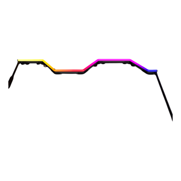 Noodle N60, Black, Smooth Digital Lighting