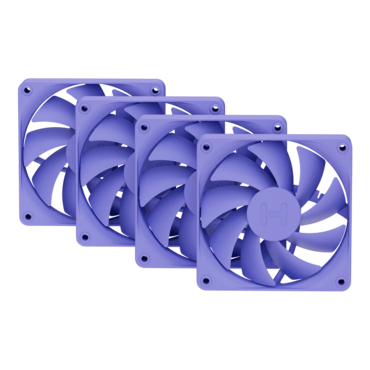 FA12 Taro Milk 4 x 120mm, 1500 RPM, 72 CFM, 28 dBA, Cooling Fans