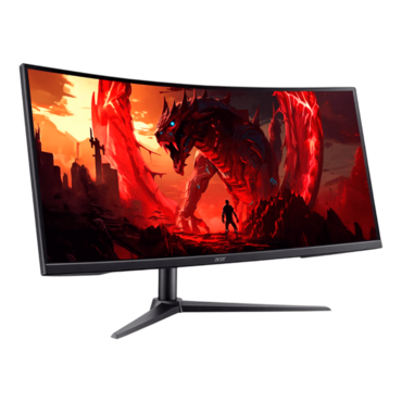 XZ340CUR X0bmiiphx, Curved, 34" VA, 3440 x 1440 (UWQHD), 1 ms, 200Hz, FreeSync™ Premium Gaming Monitor