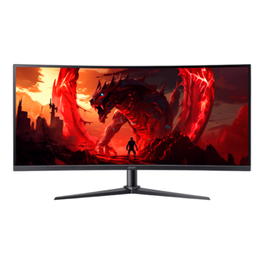 XZ340CUR X0bmiiphx, Curved, 34" VA, 3440 x 1440 (UWQHD), 1 ms, 200Hz, FreeSync™ Premium Gaming Monitor