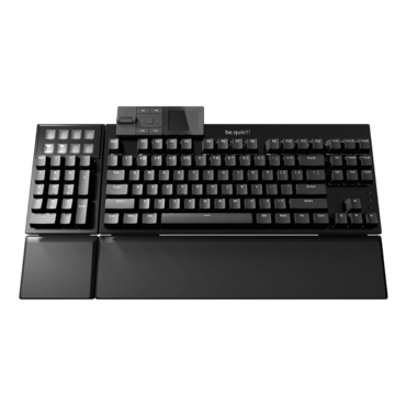 Dark Mount Silent Linear, RGB, be quiet! Silent Linear, Wired, Black, Mechanical Gaming Keyboard