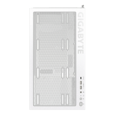 C500 PANORAMIC STEALTH ICE, Tempered Glass, No PSU, ATX, White, Mid Tower Case