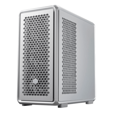 MasterFrame 600, Tempered Glass, No PSU, E-ATX, Silver, Mid Tower Case