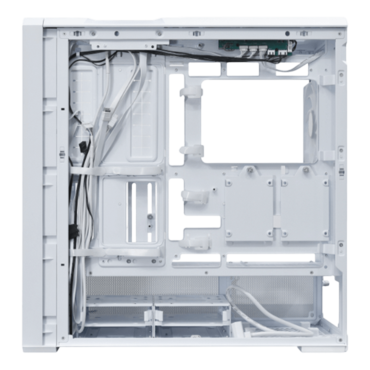 LANCOOL 217 INF, Tempered Glass, No PSU, E-ATX, White, Mid Tower Case