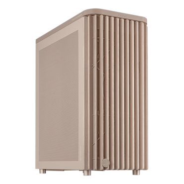 ProArt PA401 Wood, Mesh Panel, No PSU, ATX, Beige, Mid Tower Case