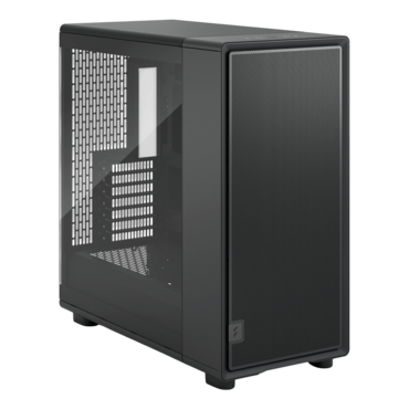 Epoch XL TG Light Tint, Tempered Glass, No PSU, E-ATX, Black, Mid Tower Case