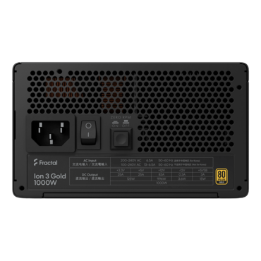 Ion 3, 80 PLUS Gold 1000W, Fully Modular, ATX Power Supply