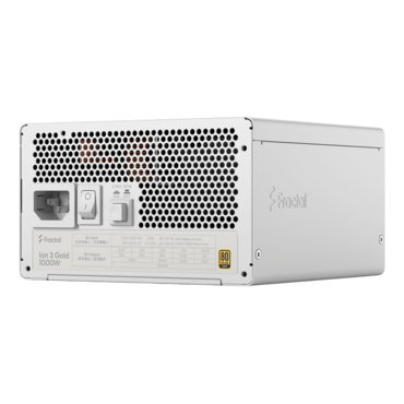 Ion 3, 80 PLUS Gold 1000W, White, Fully Modular, ATX Power Supply