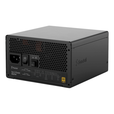 Ion 3, 80 PLUS Gold 850W, Fully Modular, ATX Power Supply