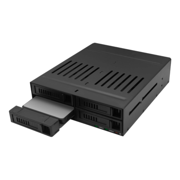 KWI-M425B, 4 x 2.5" SATA removable SSD/HDD mobile rack