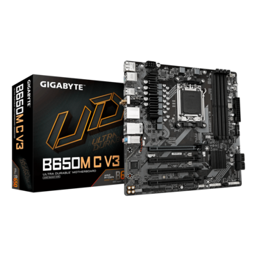B650M C V3, AMD B650 Chipset, AM5, microATX Motherboard