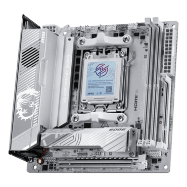 MPG X870I EDGE TI EVO WIFI, AMD X870 Chipset, AM5, Mini-ITX Motherboard