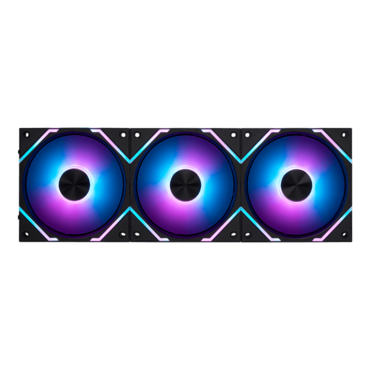 MPG EZ120 ARGB 3 x 120mm, w/ Controller, ARGB LEDs, 1900 RPM, 73.82 CFM, 28.82 dBA, Cooling Fans