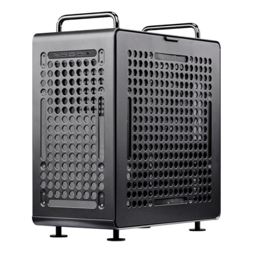 QUBE 540, Tempered Glass, No PSU, E-ATX, Stardust Iron, Mid Tower Case