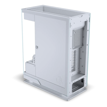 Evolv X2 Matrix, Tempered Glass, No PSU, E-ATX, Silver White, Mid Tower Case