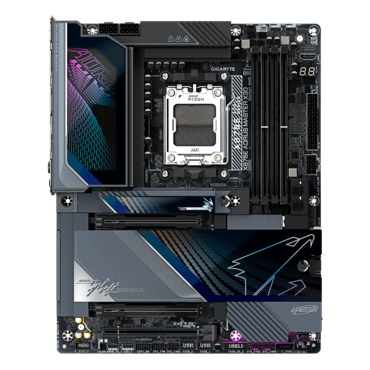 X870E AORUS MASTER X3D, AMD X870E Chipset, AM5, ATX Motherboard