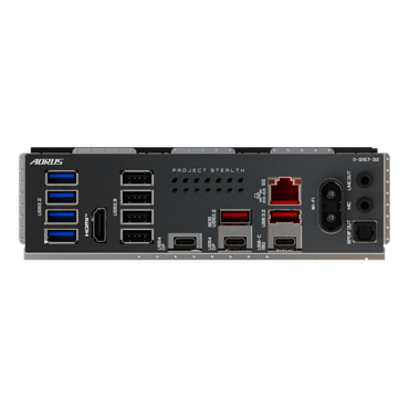 X870 AORUS STEALTH, AMD X870 Chipset, AM5, ATX Motherboard